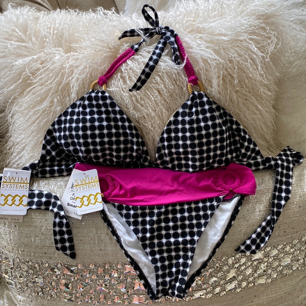 💦SWIM SYSTEMS D- Cup Top Small Bottom